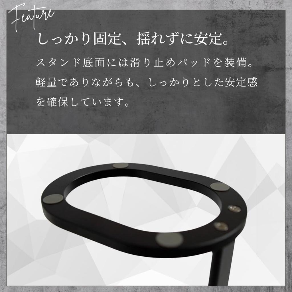 Headphone Headset Full Aluminum Stand, Stand, [Star Baby] (Black)
