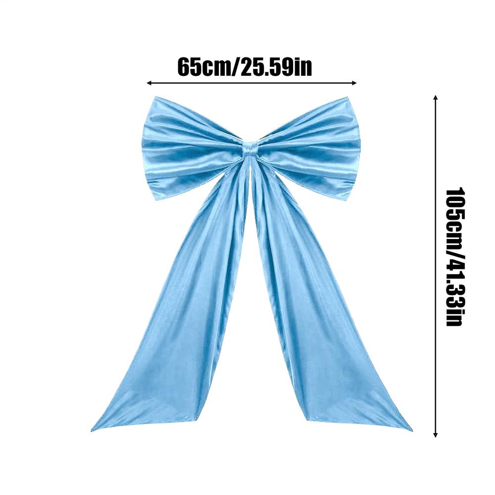 Extra Large Bow Christmas Decoration Christmas Bow With Tie Oversized Christmas Bow With Long Streamers For Wall Door Wreath