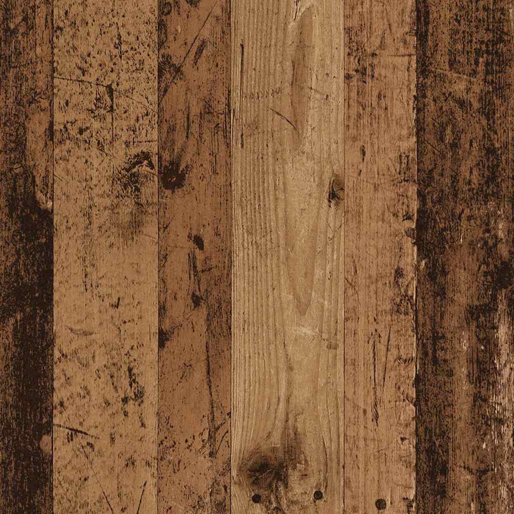 Coffee Table Reclaimed Wood Look 102 x 50.5 x 46.5 cm Wood Based Panel