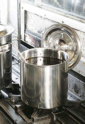 EBM 18-8 Kitchen Pot/Stock Pot, 16cm, Handleless