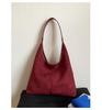 Retro Matte Large Capacity Shoulder Tote - Fall/Winter 2025 Women's Bag
