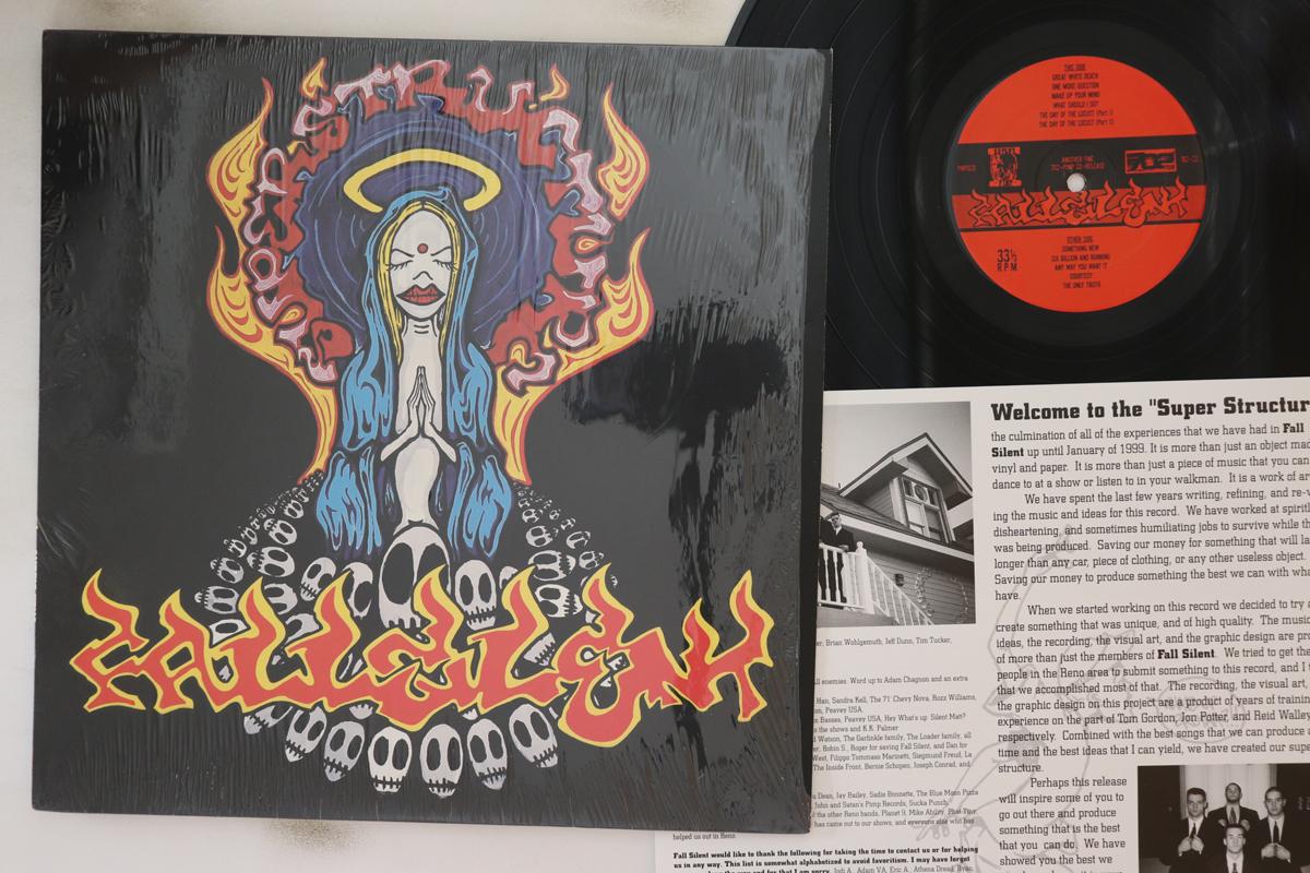 

LP Record FALL SILENT Superstructure PMP028 SATANS PIMP 1999 US Rock Used