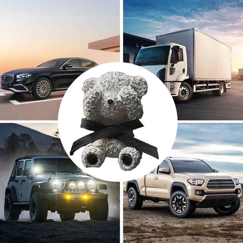Car Vent Clip Diffuser Bear With Bow Car Aromatherapy Diffuser Aromatherapy Scent & Car Fragrance Diffuser Oil & Aromatherapy