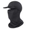 Ice Silk Cooling Visor: Sun Protection and Breathable Face Mask for Outdoor Cycling and Running