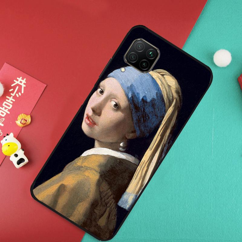 

Johannes Vermeer For Huawei Nova Y73 Y70 Y72 Y60 Y90 Y61 Y91 8i 7i 11i 12i 12s 9 10 SE P20 P30 P40 Lite Case Huawei Nova Y60