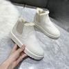 2024 Winter Women Snow Boots Plush Warm Non Slip Waterproof Ladies Flats Sneakers Casual Slip On Female Ankle Boots Botas Mujer