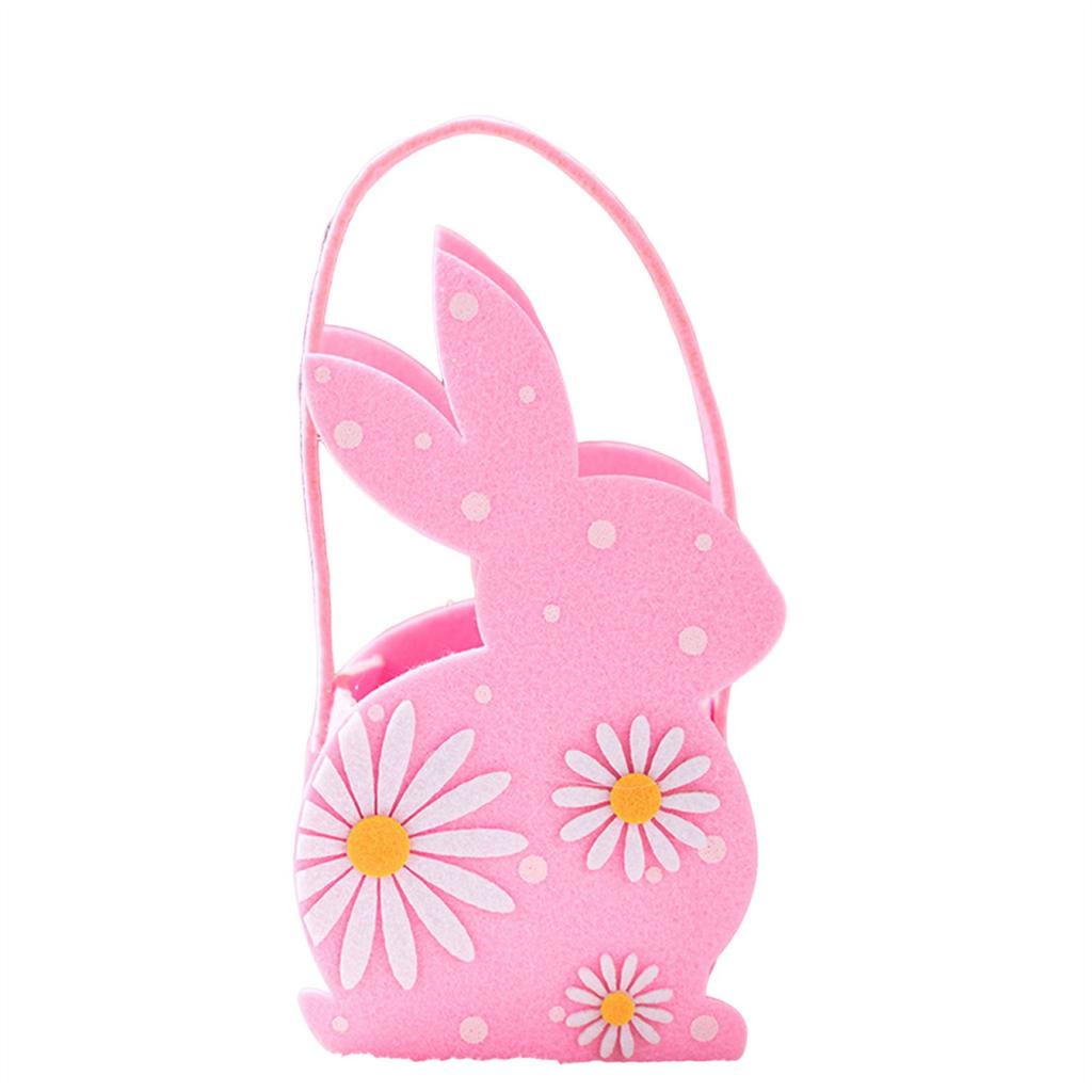 Easter Decoration 3D Rabbits Storage Basket