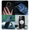Abstract Landscape Relief for MagSafe Phone Case for iPhone 16 15 14 Pro Max 17 Wireless Charge Alloy Lens Shield Hard PC Cover