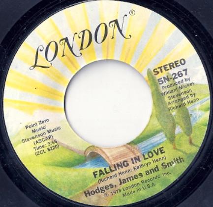 7inch Record HODGES JAMES SMITH You Know Who You Are 5N267 London Records 1978 US SoulFunk Used