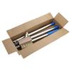 Ergonomic Stainless Steel Weeding Tool, Modulars Poles for Easy Adjustment Crack Weeder for Outdoor Groundskeeping