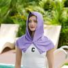 Ultra-Cool Summer Shawl: High-Tech Fiber, UV Protection, Breathable Headscarf