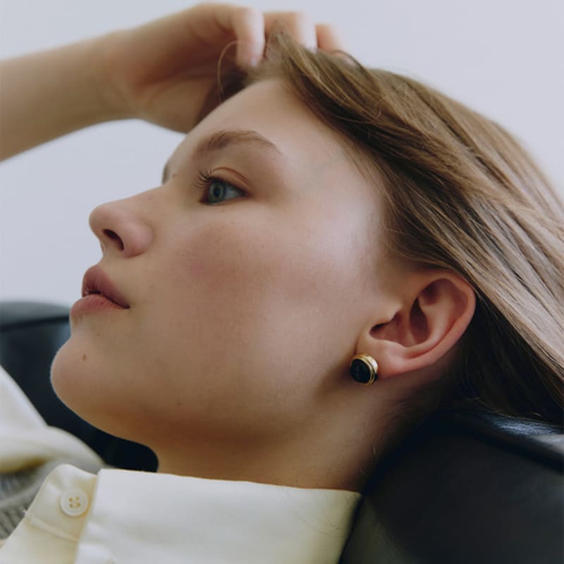 VINTAGE HOLLYWOOD Dusky Orb Earrings_VH2579EA004M