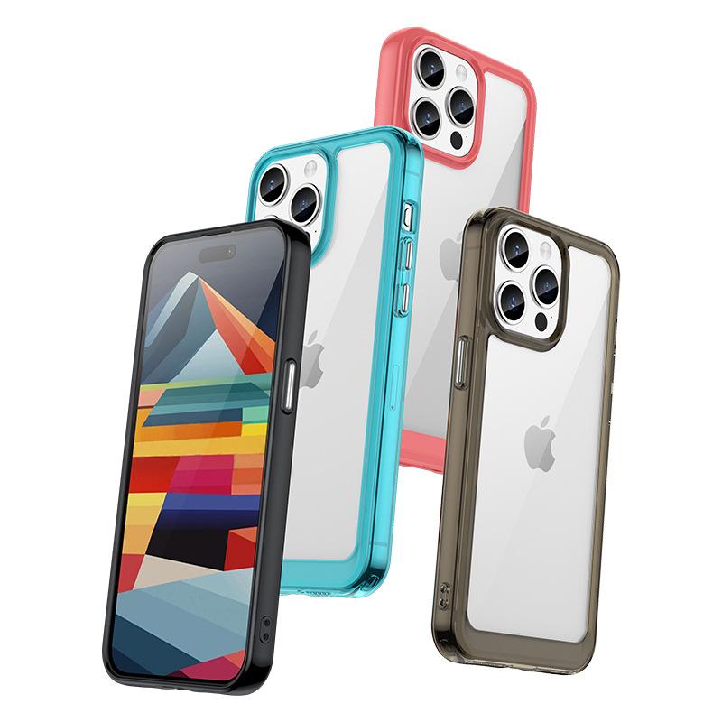 Applicable to colorful Apple 11Plus mobile phone case iPhone11ProMax mobile phone case all-inclusive acrylic solid color