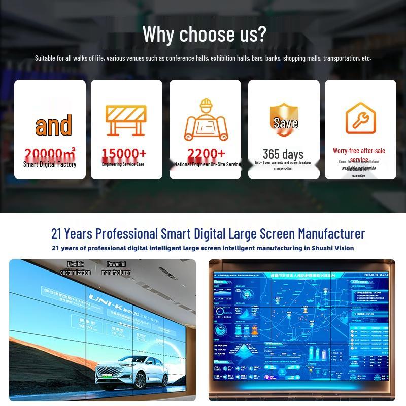 Indoor P1.25 Full-Color LED Display CN plug (adapter included)