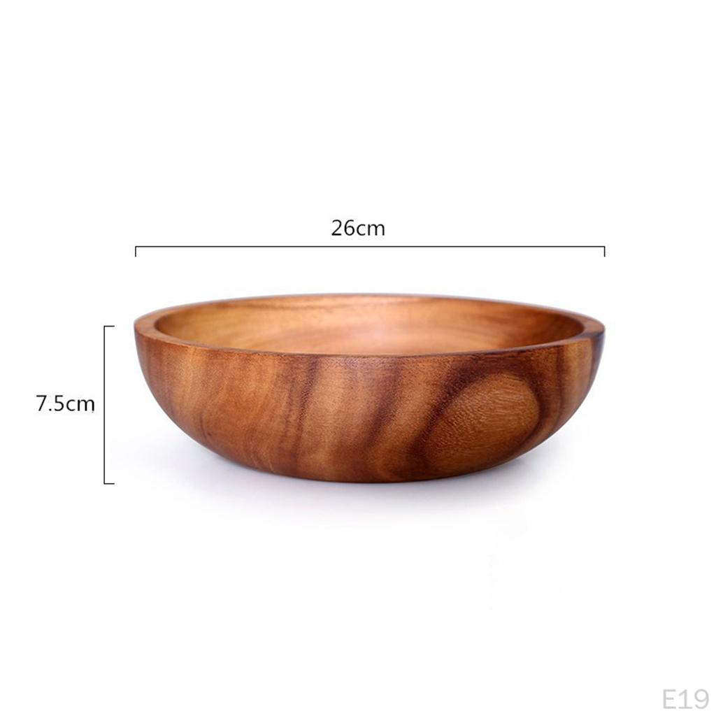Acacia Bowl Sauce Fruits R Soup Serving Dinnerware Tableware