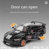 1/32 Ford Mustang Shelby GT500 Alloy Sports Car Simulation Model Diecast Metal Car Model Sound and Light Collection Toys Boys
