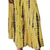 Women Dress V Neck Loose Type Pullover Irregular Stripe Print Contrast Color Dating Dress Daily Clothes