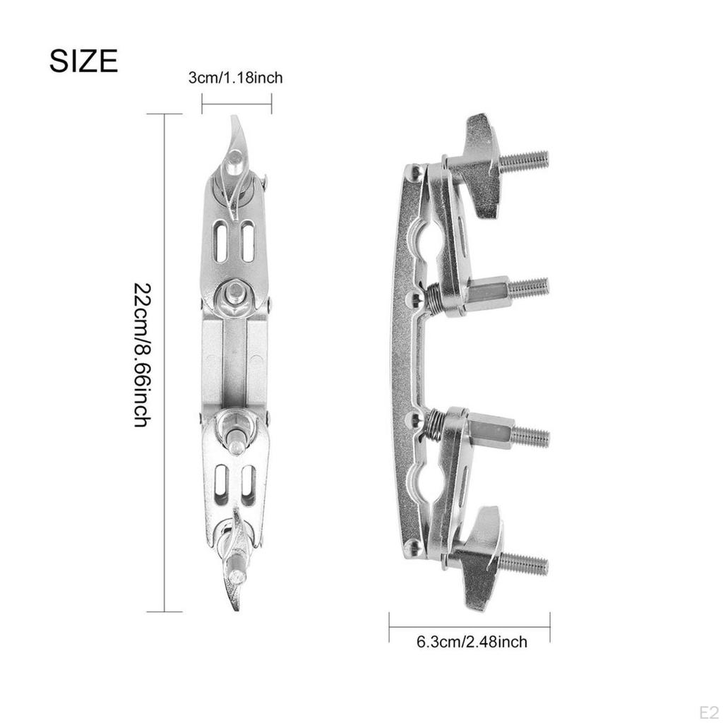 Drum Mounting Clamp Heavy Duty Percussion Mount Universal for Drummers