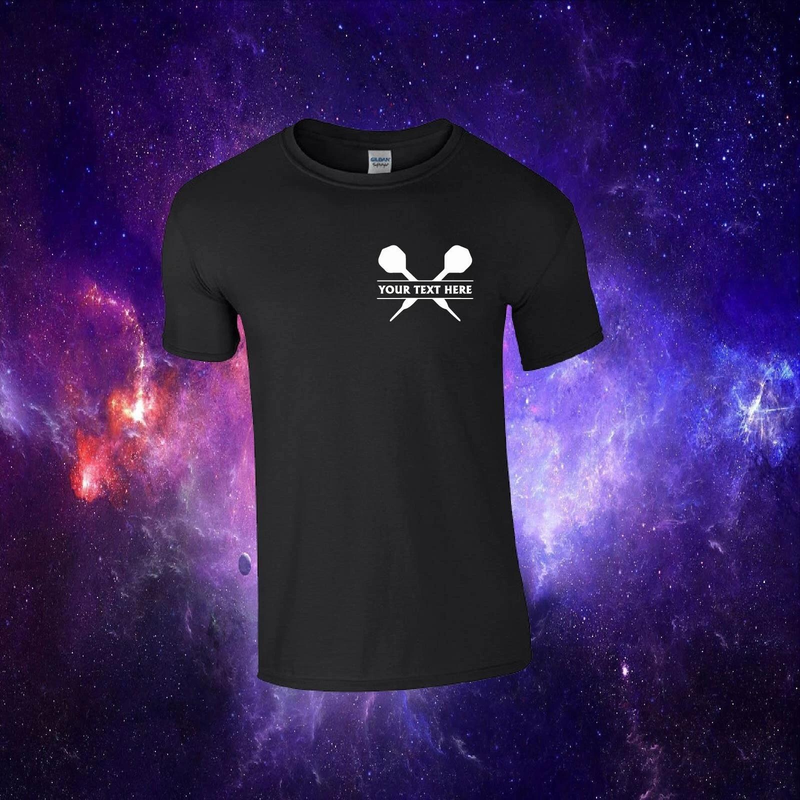 Personalised Custom Darts Dart Player Darts Club kids/adults Unisex T-shirt S