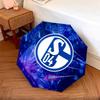 FC Schalke 04  Pattern, Automatic Folding Umbrella, Portable and Foldable Design, 8 Ribs, a Christmas or Birthday Gift.