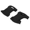 1 Pair Adjustable Knee Pads Multifunctional Waterproof Gardening Kneeling Pad for Household Work Baby Bath Black