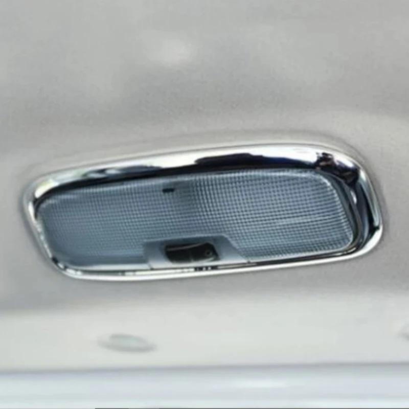cjgnvt1 Reading Light Cover Sticker Frame For Ford Fiesta MK7 2009-2016 Ecosport 2013-2017 Car ABS Chrome Protective Styling