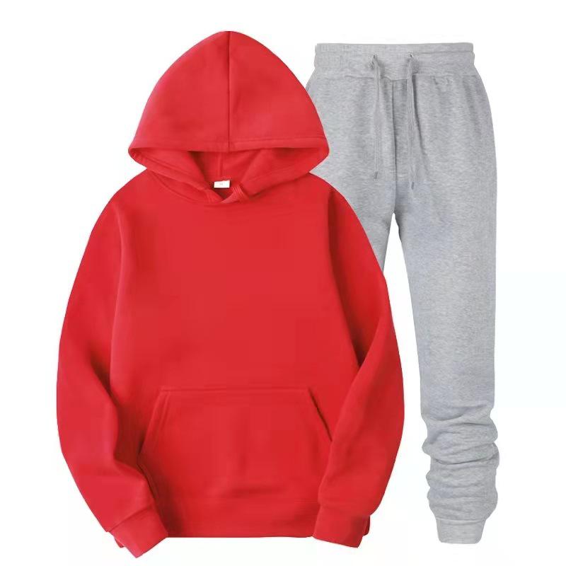 Set Hanorac Fleece și Pantaloni de Jogging pentru Bărbați