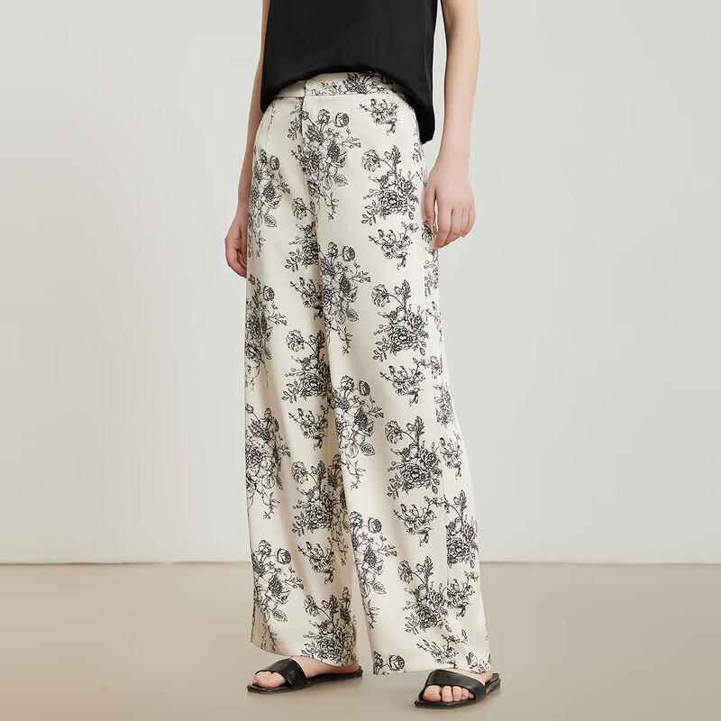 

Gejin Женские брюки прямого кроя с широкими штанинами с принтом XL