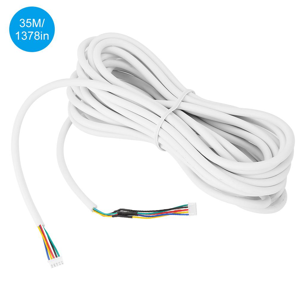 5 Core 35m 0.5mm2 Round Flexible Copper Cable For Video Door Phone System