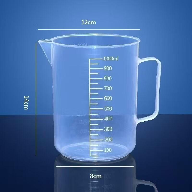 

Gaotaibai 1000ml Plastic Measuring Cup (12-Pack)