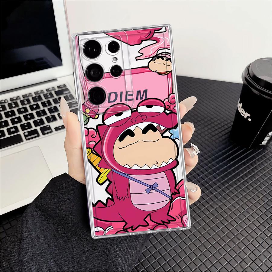 

Phone Cover Case for Samsung Galaxy S26 Note 20 Ultra 10 S23 Ultra S24 S20 Plus S21 S22 FE S25 Edge C-Crayon S-Shin-Chans Galaxy S26 Ultra