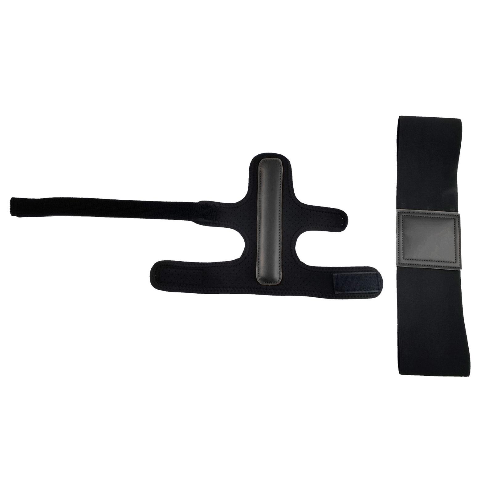 

1 комплект тренажера для свинга в гольфе с фиксатором запястья и нарукавной повязкой, тренажер для коррекции свинга для улучшения темпа 1 Set чёрный