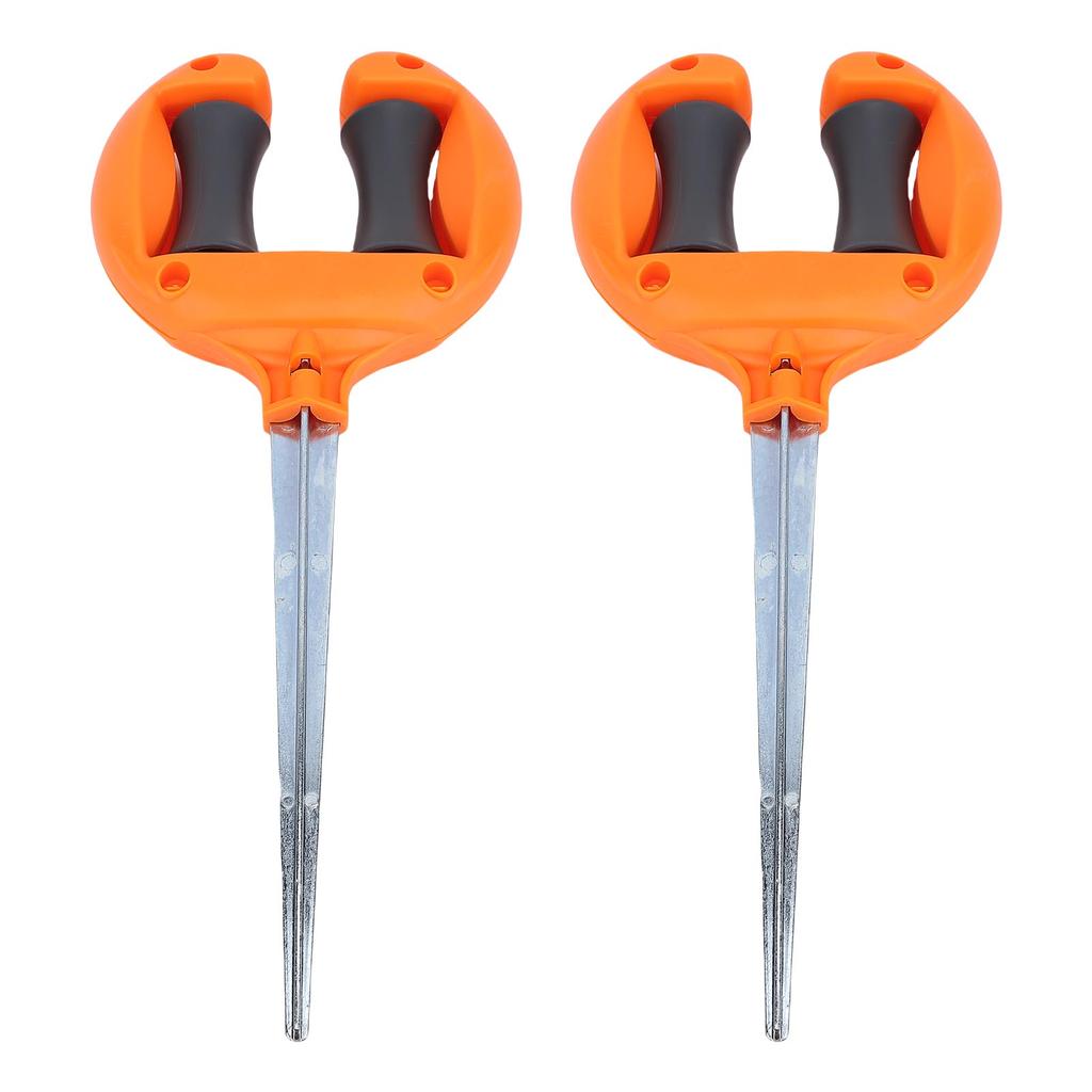 2PCS Garden Hose Guide ABS Garden Spike Roller Hose Support Stake Holder for Yard Lawn Plant Protecting