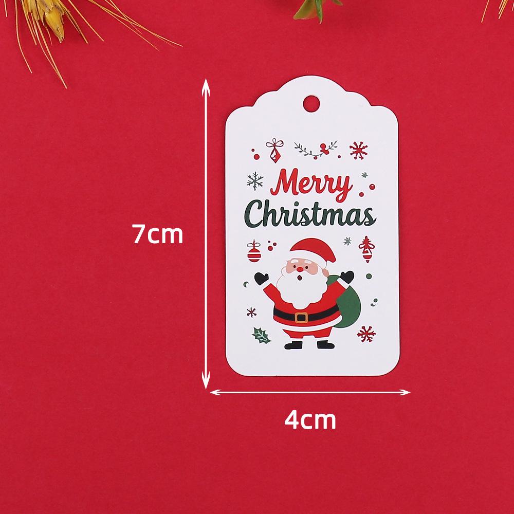2026 Christmas Tags: Santa Claus Gift & Hang Tags for Cards and Packaging