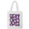 Dabbing Unicorn Panda anime Shopper bag Teenage students reusable canvas bag handbag bag Women's Shoulder tote bag Bolsas
