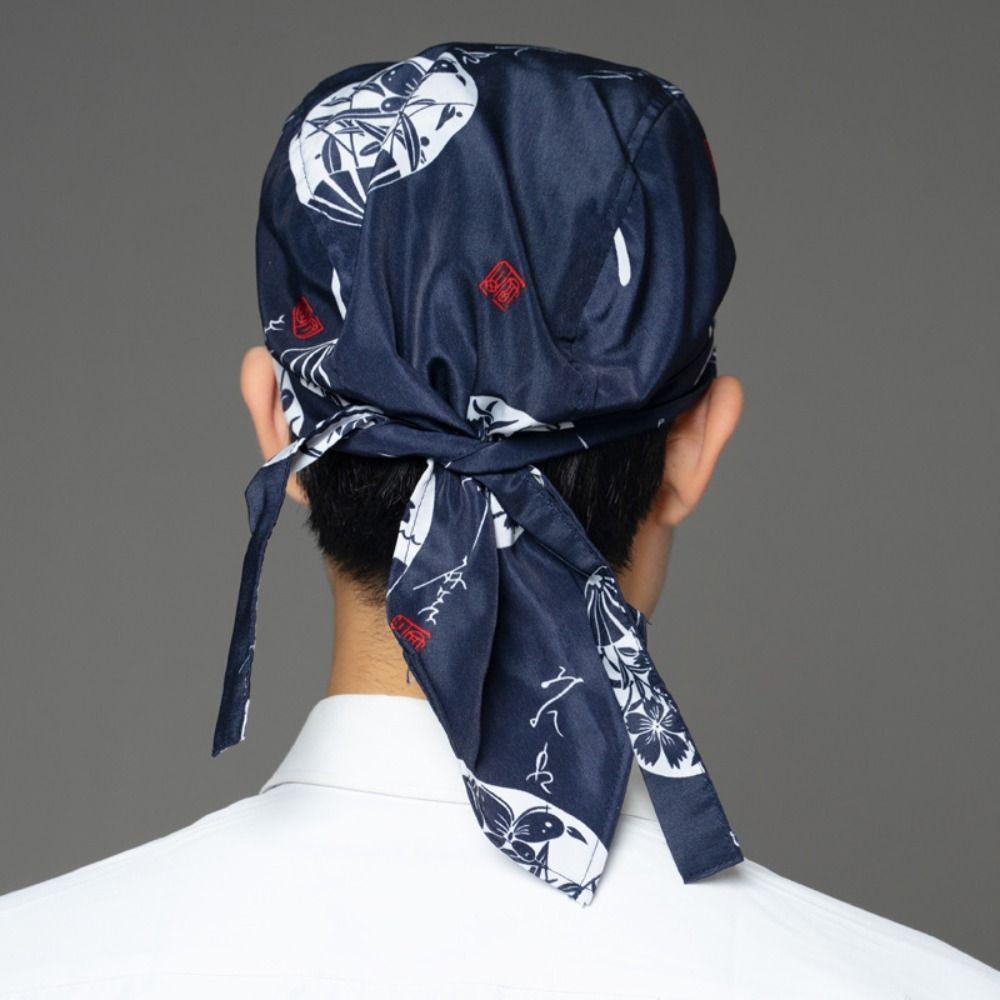 

Adjustable Kitchen Work Cap Cotton Cafe Hat Kitchen Supplies Waitress Hat Baker тёмно-синий