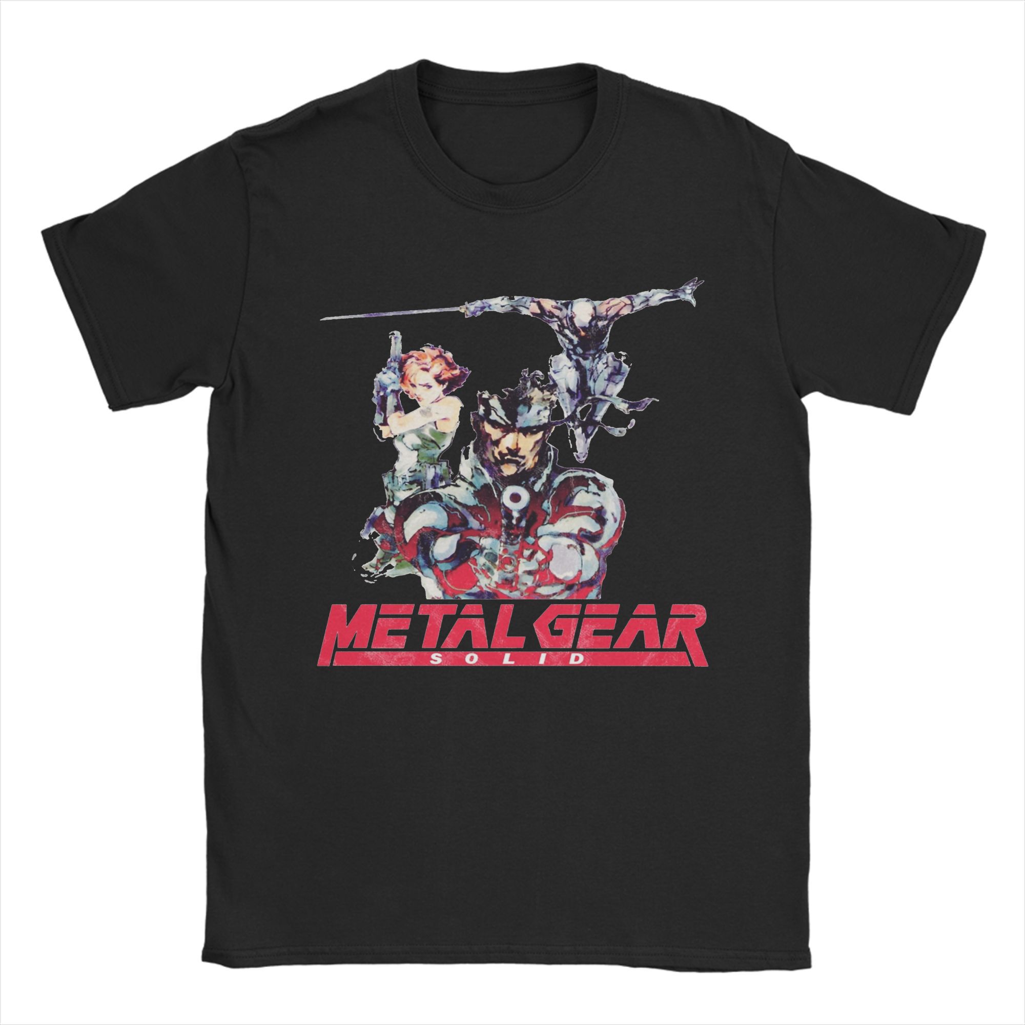 

Чоловіки Жінки Metal Gear Solid Найкращий Бос Футболки MGS Гра 100% Бавовна Одяг Чудова Коротка Рукава Круглий Виріз Футболка S