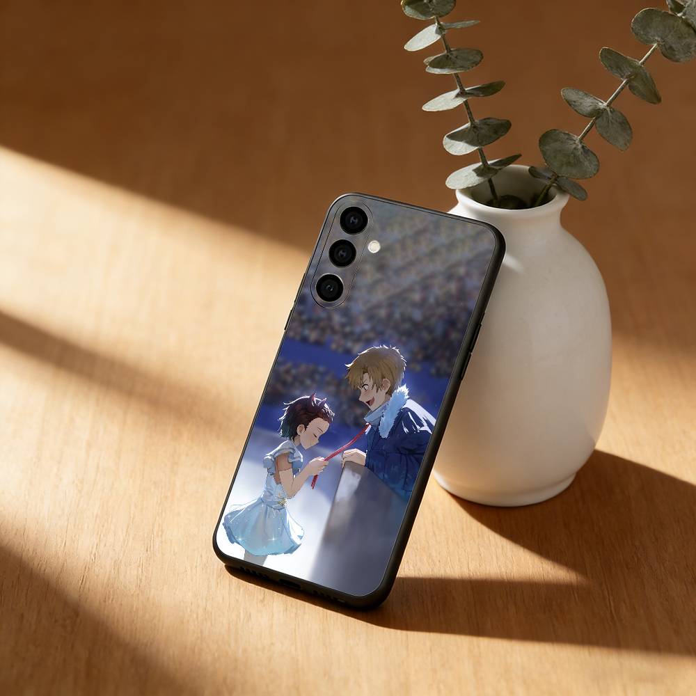 Medalist Anime Inori Phone Case For Samsung GalaxyA13,21s,22,31,32,52,53,71,72,73,Soft Black Cover