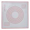 Silicone Pastry Mat 60 X 60cm/23.6 X 23.6in Fondant Mat with Measurement for Rolling Dough