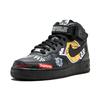 Nike Air Force 1 Mid Supreme Nba Black AQ8017-001