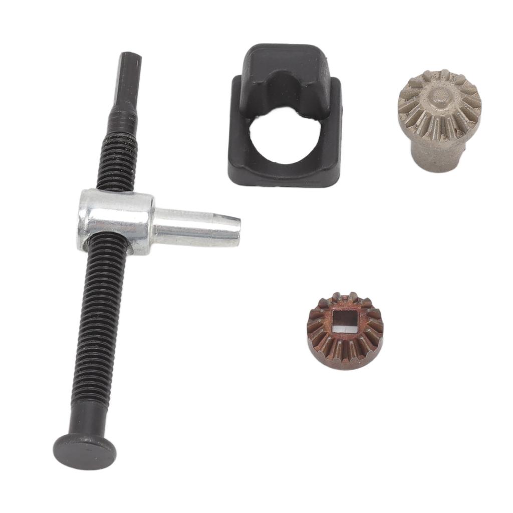 2 Set Chain Bar Tensioner Adjuster Kit Iron Aluminum Chainsaw Tensioner Repair Assembly Kit for CS370 CS400 CS4200ES