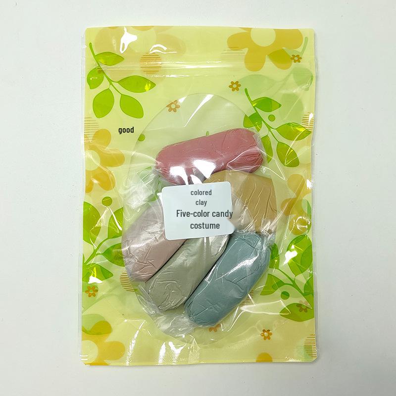 Bunte Kinder-Töpferton: Weiches, handgefertigtes Kaolin-Porzellan in einem Pfundbeutel. Perfekt für Studenten-Skulpturen.