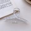 Korean Textured Jelly Color Versatile Shark Hair Clip for Styling