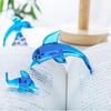 Dolphin Statue Clear Vivid Colorful Lovely Small Animal Glass Miniature Home Decoration