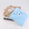 Cartoon Animal Baby Hooded Bath Towels Toddler Bathrobe Warm Sleeping Swaddle Wrap For Boys Girls Newborn Soft Towel Blanket