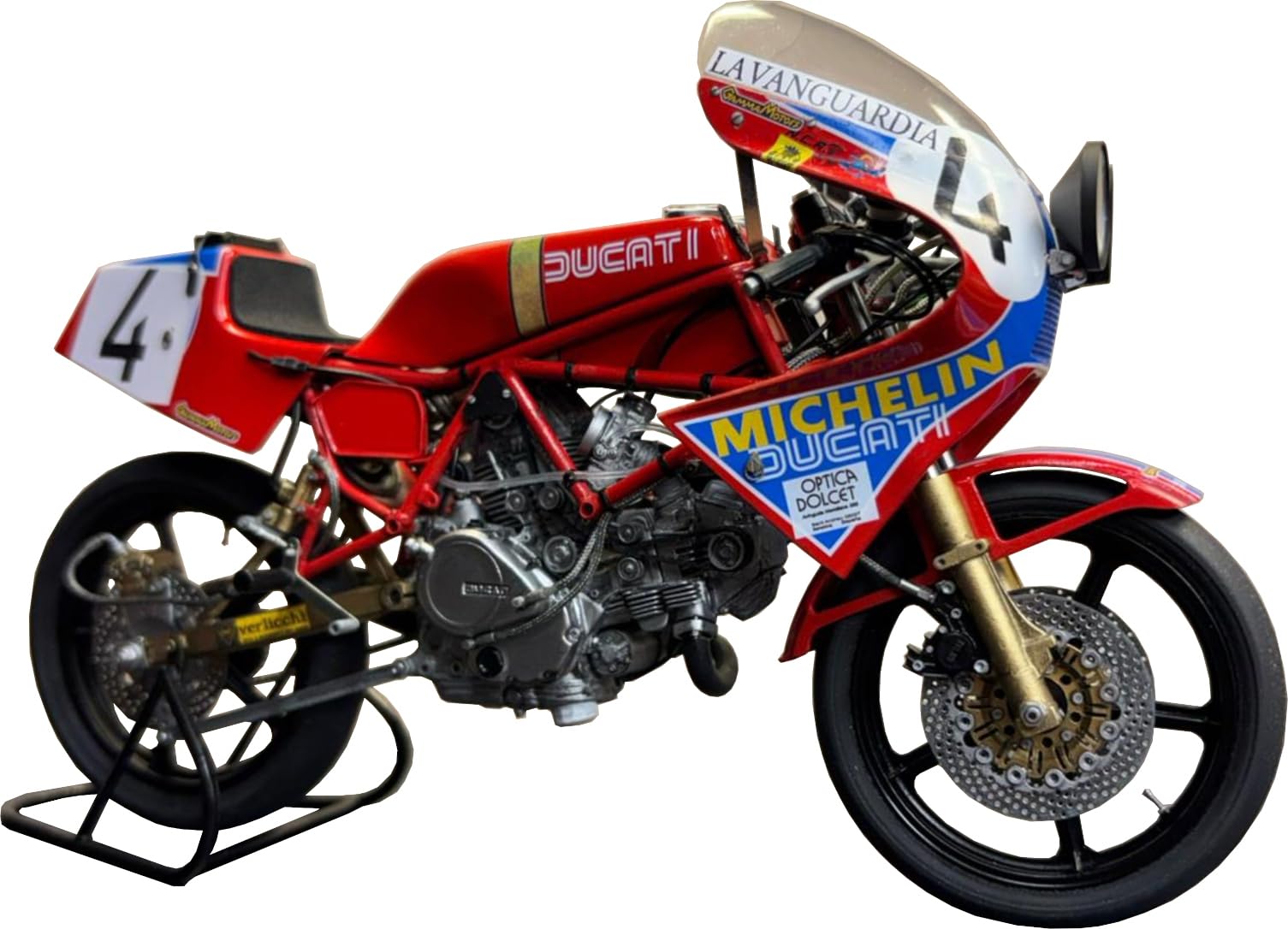 

Brachi Models Ducati TT1 1984 Смоляной набор 1/12 BM-VR17 (Мотоцикл)