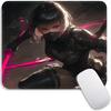 Standard Mouse Pad Purple Anime Grils Gamer Cabinet Small Gaming Mousepad Travel Mouse Mat Plymouth Non-Slip Office Mousemats