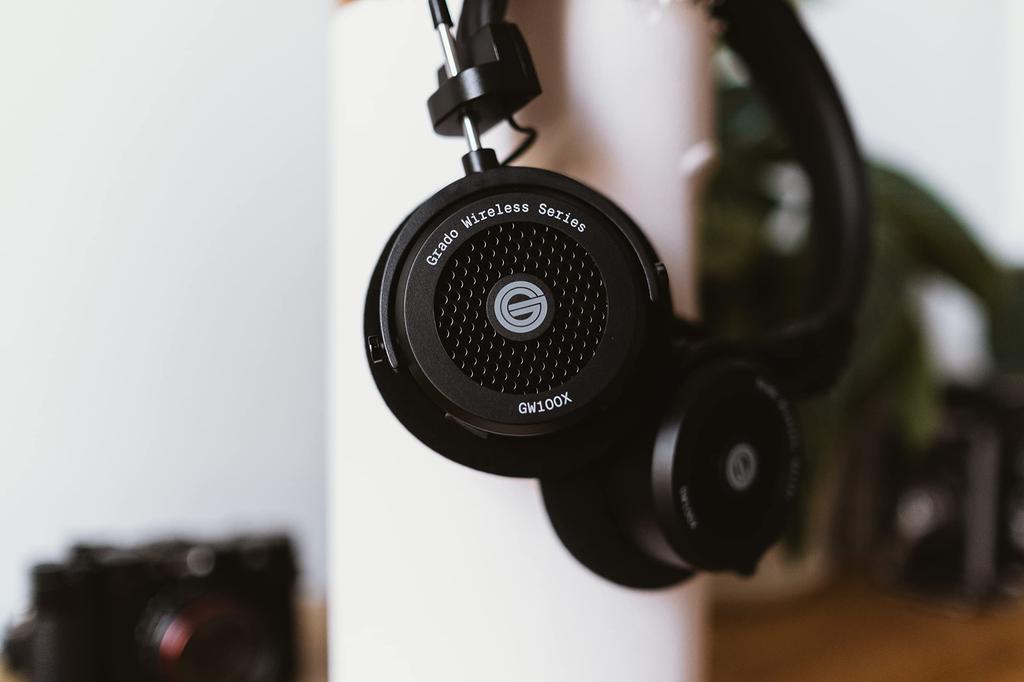 Grado GW100x Wireless Headphones Semi-Open Open Back aptX Adaptive Wired Connection Compatible
