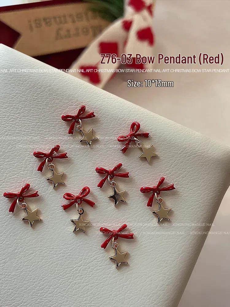 

Пятизвездовая 3D-аллойная ювелирная бижутерия для ногтей в виде бантика - Высокая цветостойкость, Коллекция Осень/Зима.