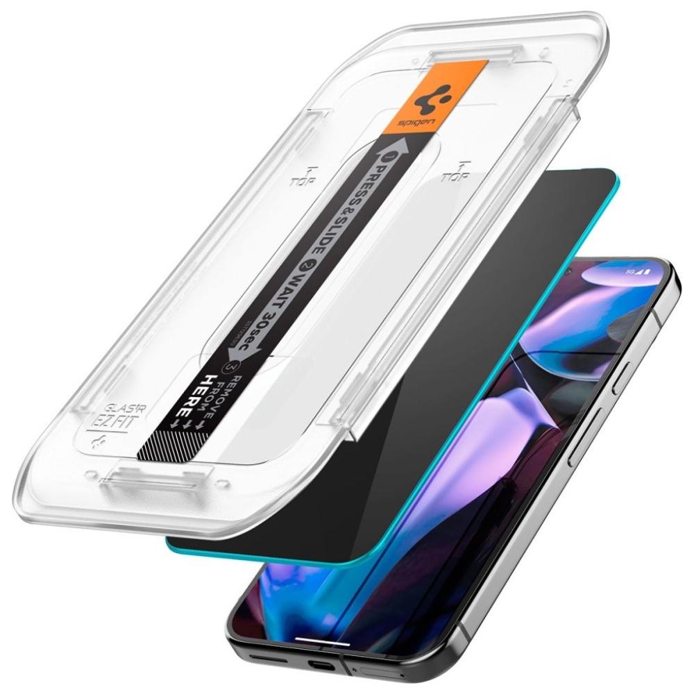 Szkło prywatyzujące do Google Pixel 9 Pro Spigen 2 sztuki